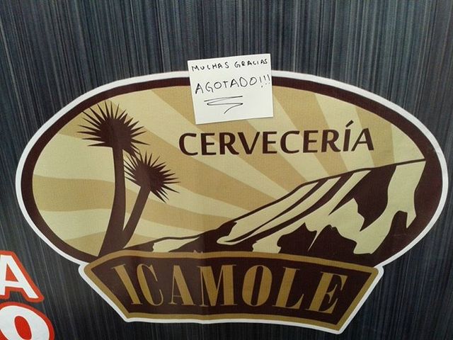Aplicación de Logotipo Cervecería Icamole.